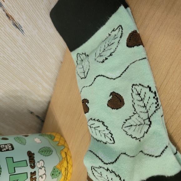 Main & Local | Mint Chocolate Chip Socks | New | - Picture 3 of 6